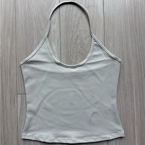 Tank Air Soybean Halter Neck Top in XS